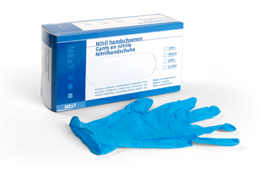 
            Gants en nitrile EXTRA LARGE - sans poudre
    